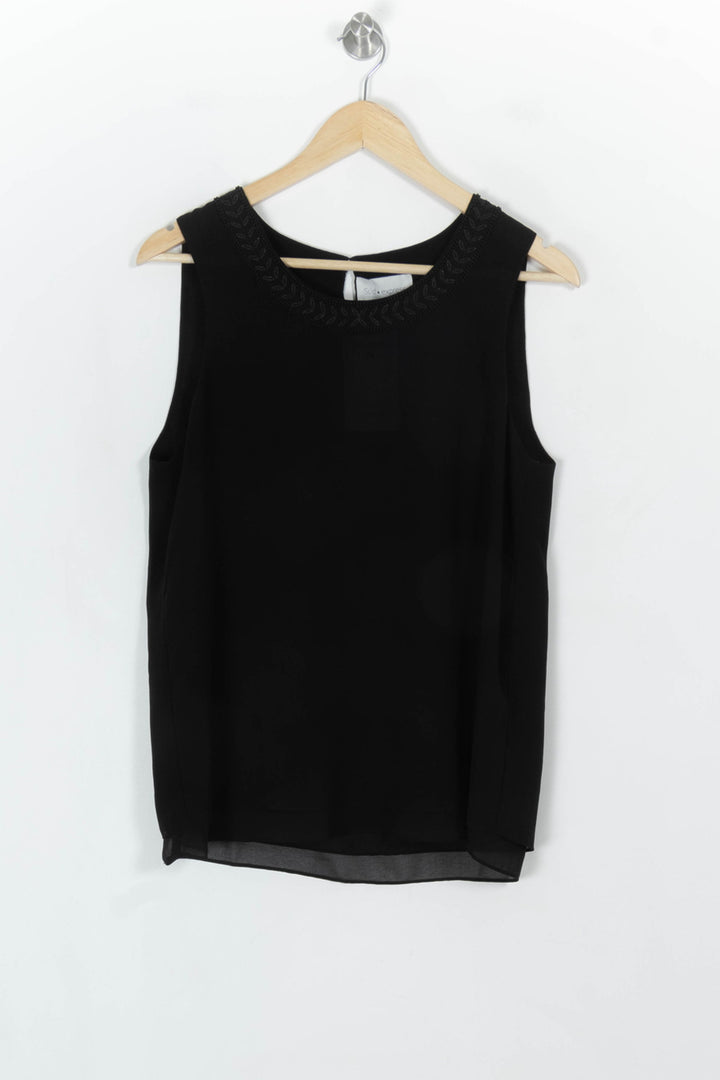 Blouse Sans Manches Noire - Taille L/40 de la marque Sud express | PARAD119456 - Vendu par Paradigme - Image 2