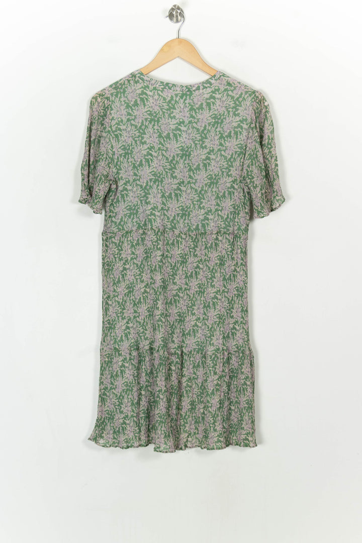Robe Courte Verte et Lilas - Taille XL/42 de la marque Maison 123 | PARAD119459 - Vendu par Paradigme - Image 5