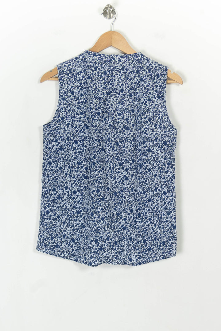 Blouse Bleu et Blanc - Taille L/40 de la marque Caroll | PARAD119460 - Vendu par Paradigme - Image 5
