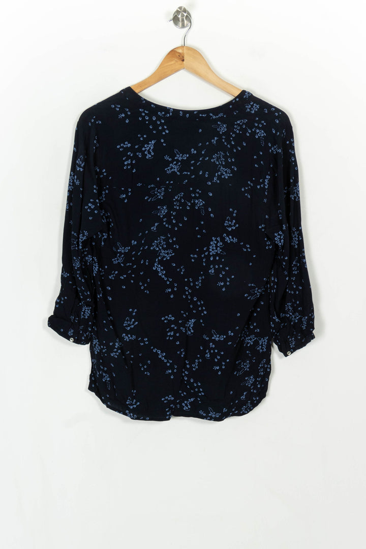 Blouse Noire et Bleue - Taille L/40 de la marque Sud express | PARAD119463 - Vendu par Paradigme - Image 5