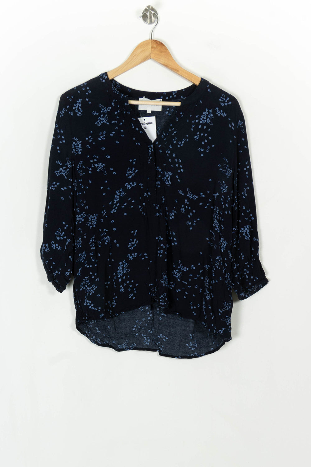 Blouse Noire et Bleue - Taille L/40 de la marque Sud express | PARAD119463 - Vendu par Paradigme - Image 2