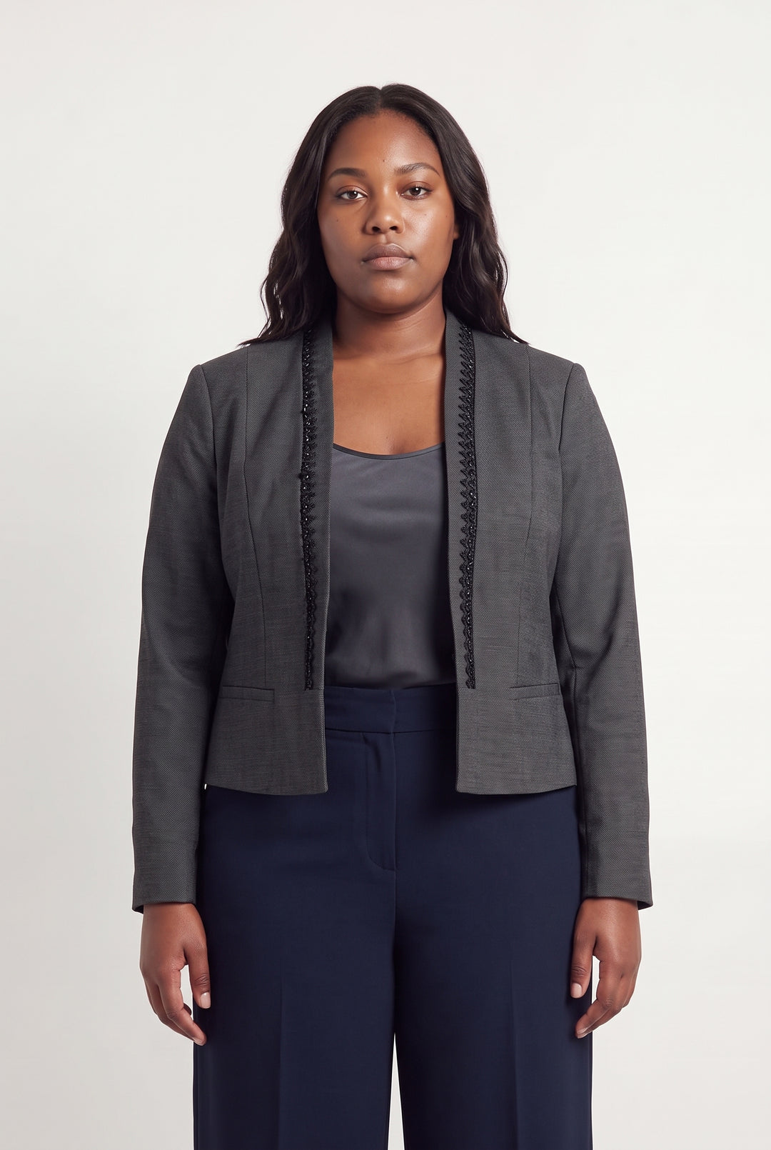 Blazer Gris - Taille XL/42 de la marque I.Code | PARAD119465 - Vendu par Paradigme - Image 1