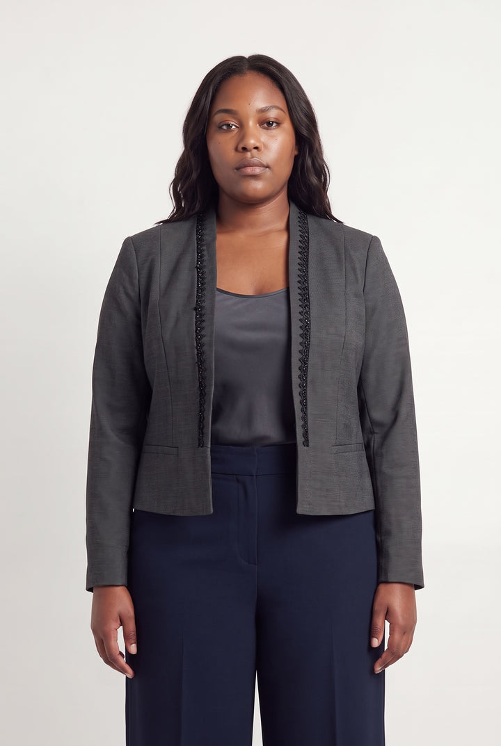 Blazer Gris - Taille XL/42 de la marque I.Code | PARAD119465 - Vendu par Paradigme - Image 1
