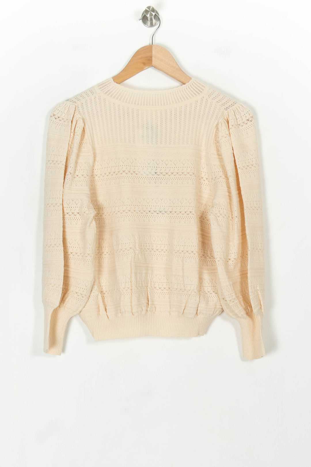 Pull Beige - Taille M/38 de la marque Petite Mendigote | PARAD119466 - Vendu par Paradigme - Image 5