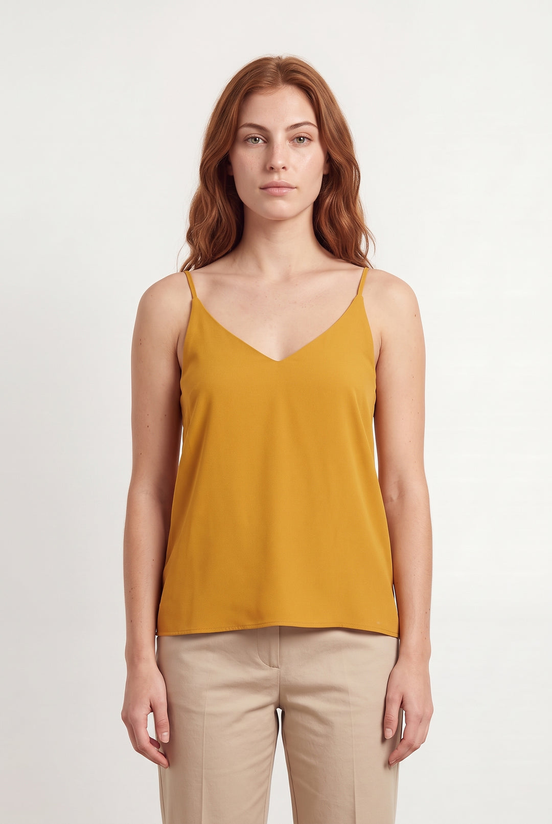 Débardeur Jaune - Taille S/36 de la marque Tara Jarmon | PARAD119467 - Vendu par Paradigme - Image 1