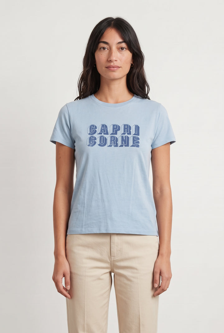 Tee-shirt Bleu - Taille XS/34 de la marque Sézane | PARAD119475 - Vendu par Paradigme - Image 1