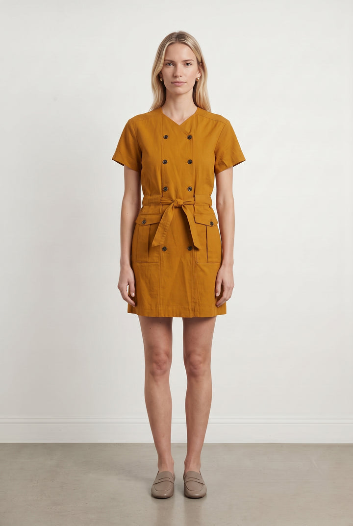 Robe Chemise Jaune - Taille XS/34 de la marque Soeur | PARAD119481 - Vendu par Paradigme - Image 1