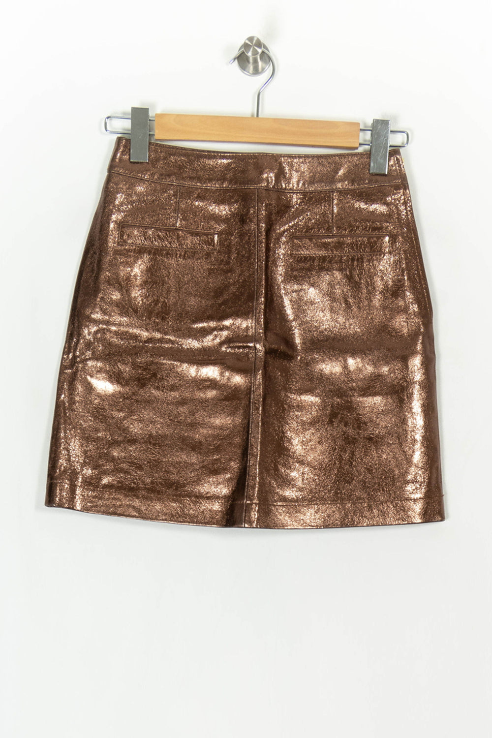 Jupe Marron - Taille XS/34 de la marque Petite Mendigote | PARAD119485 - Vendu par Paradigme - Image 2