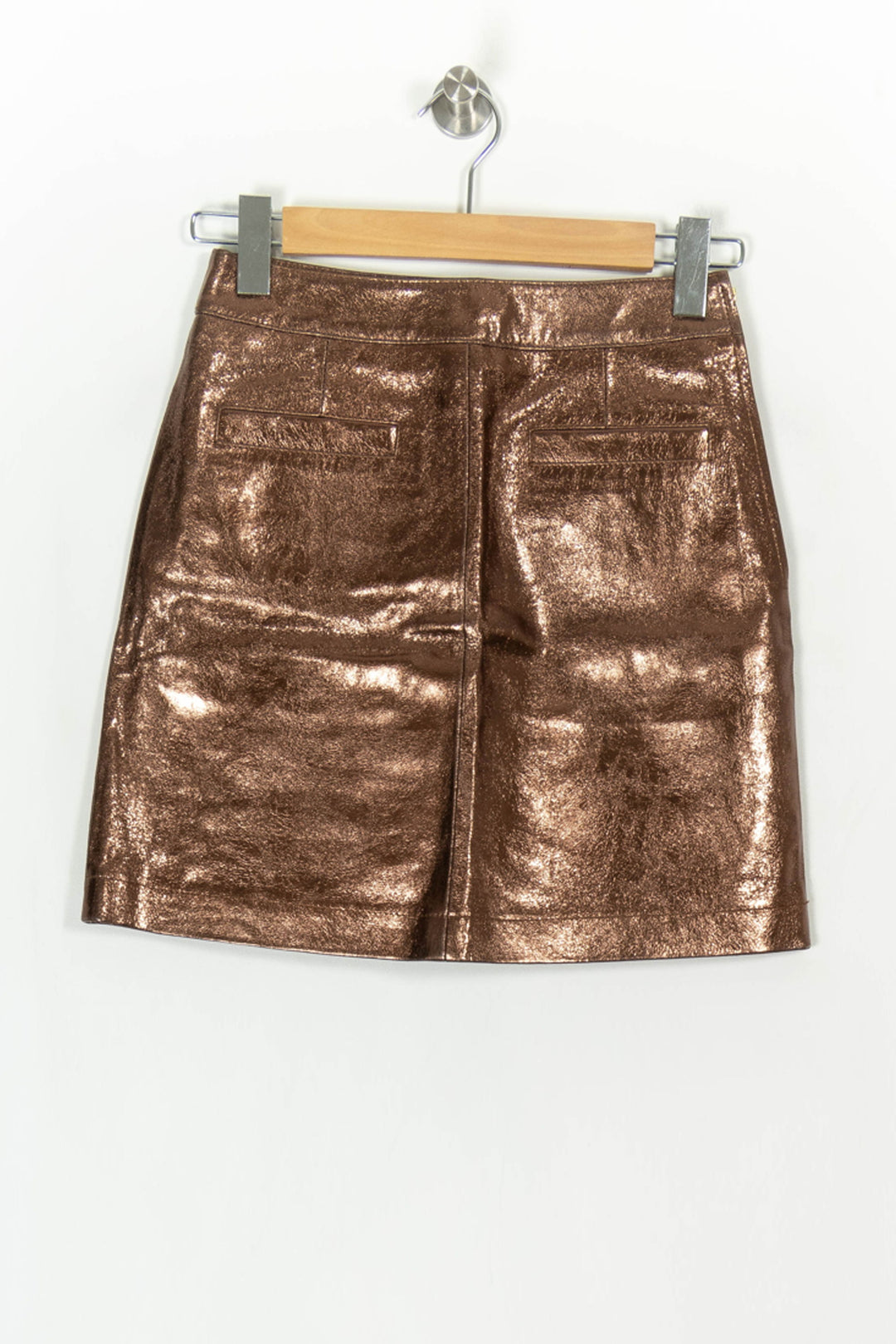 Jupe Marron - Taille XS/34 de la marque Petite Mendigote | PARAD119485 - Vendu par Paradigme - Image 2