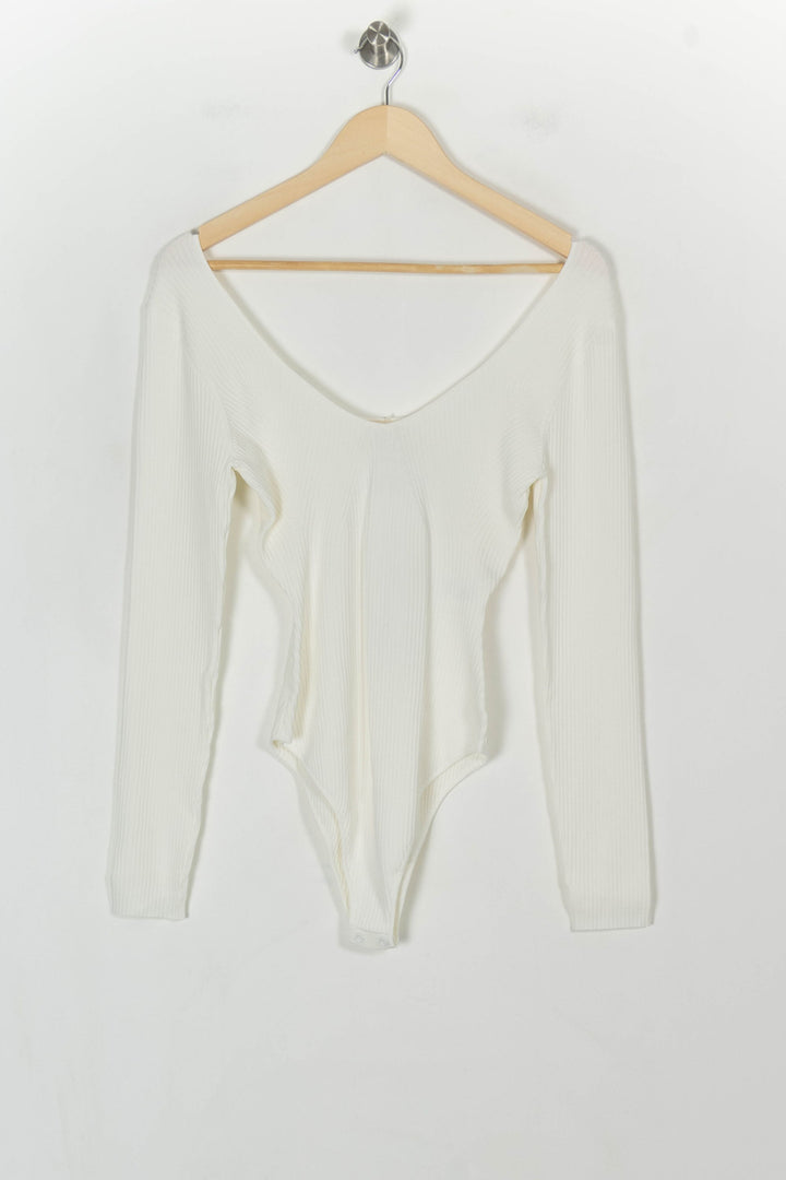 Body Blanc - Taille L/40 de la marque Petite Mendigote | PARAD119487 - Vendu par Paradigme - Image 2