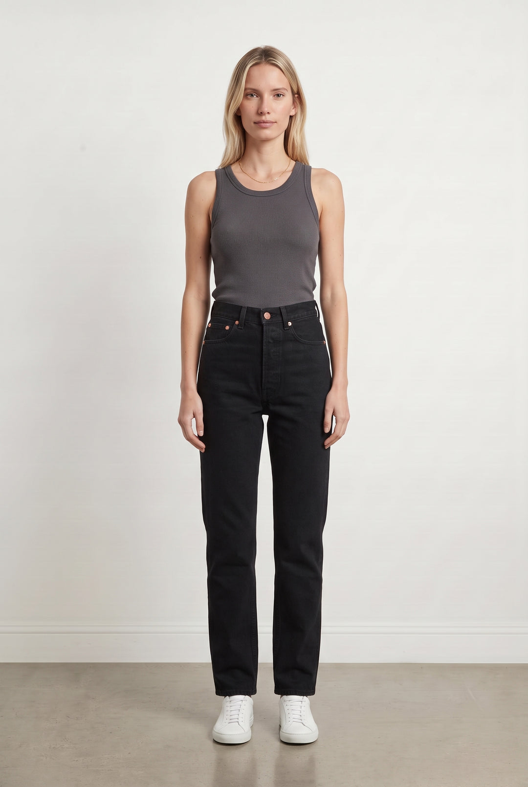 Jean Noir - Taille S/36 de la marque Petite Mendigote | PARAD119488 - Vendu par Paradigme - Image 1