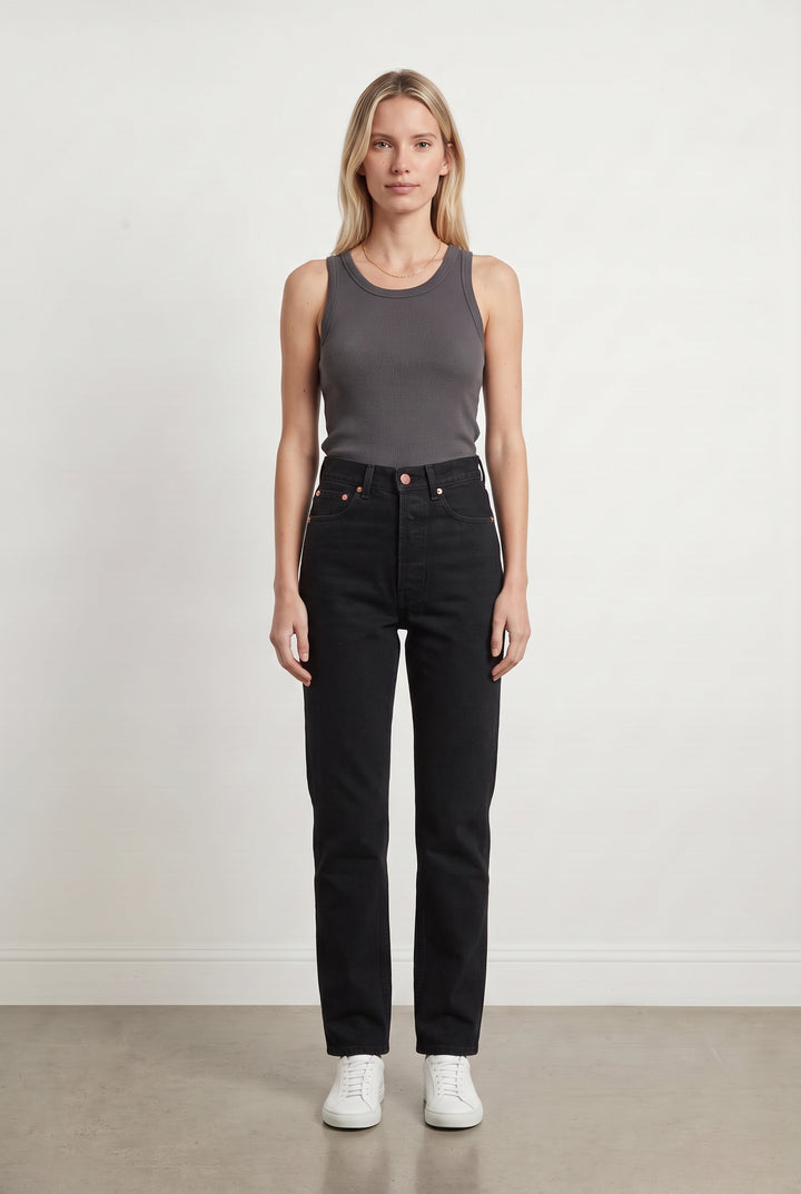 Jean Noir - Taille S/36 de la marque Petite Mendigote | PARAD119488 - Vendu par Paradigme - Image 1