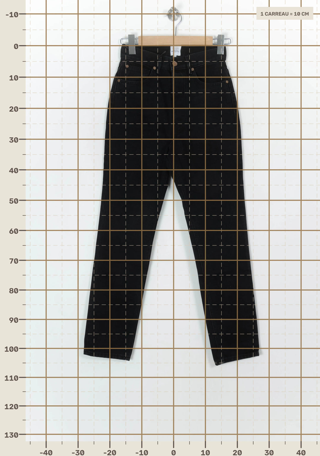 Jean Noir - Taille S/36 de la marque Petite Mendigote | PARAD119488 - Vendu par Paradigme - Image 4
