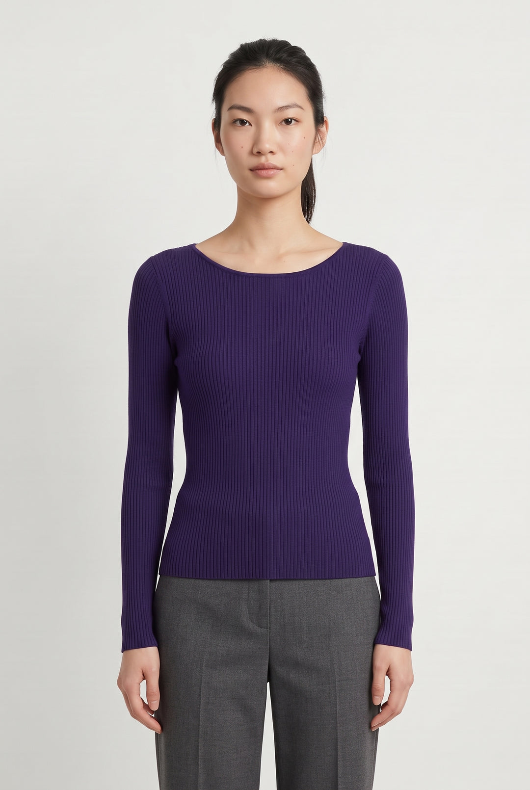 Pull Violet - Taille XS/34 de la marque Petite Mendigote | PARAD119490 - Vendu par Paradigme - Image 1