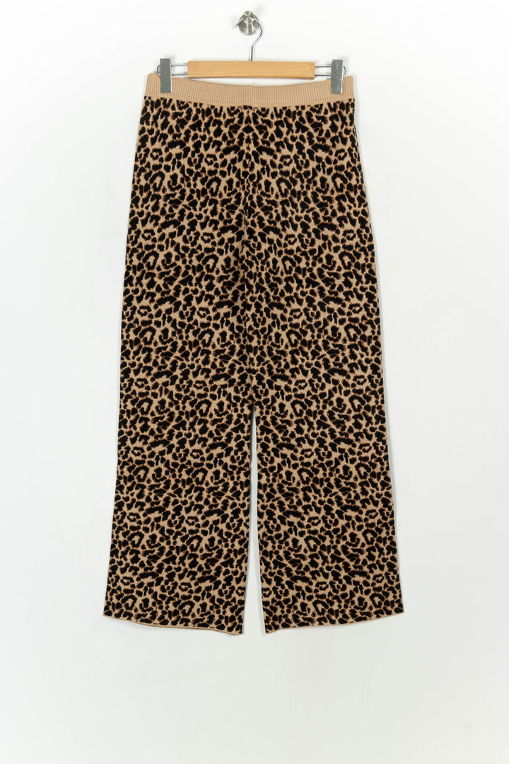 Pantalon Léopard Beige et Noir - Taille XL/42 de la marque Petite Mendigote | PARAD119492 - Vendu par Paradigme - Image 5