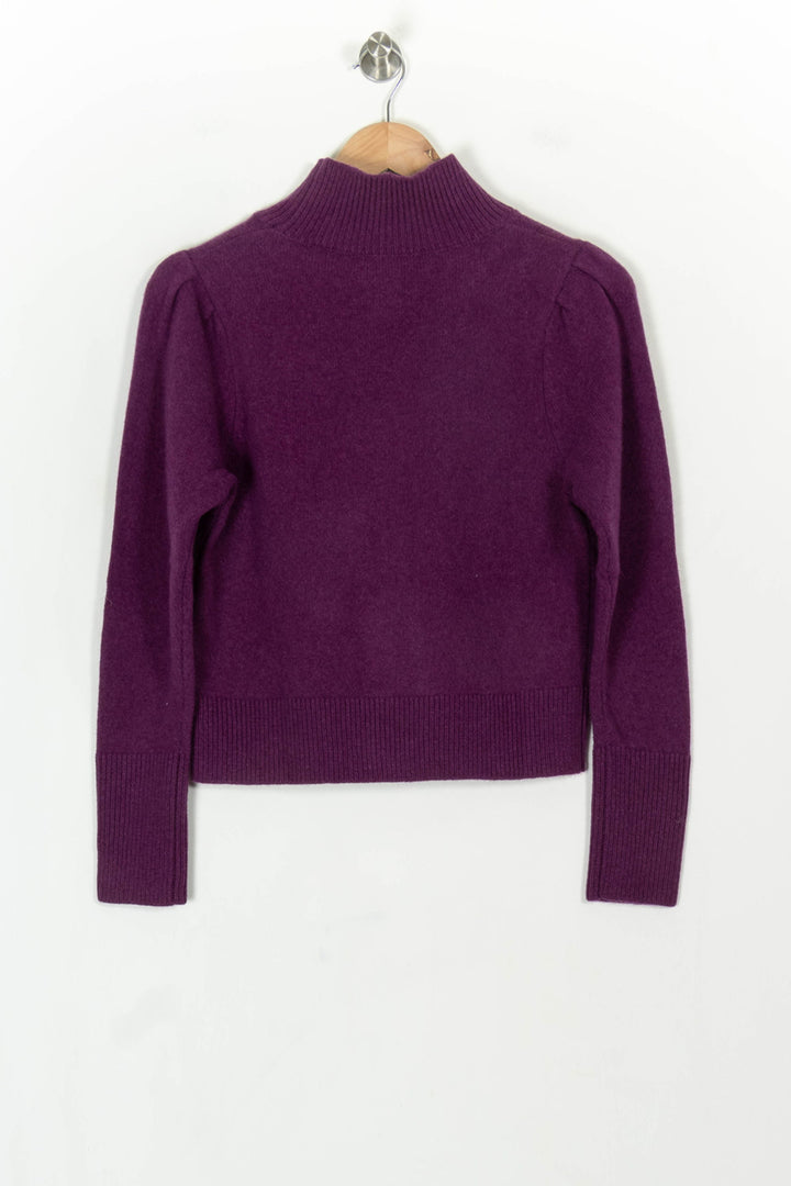 Pull Violet - Taille S/36 de la marque Petite Mendigote | PARAD119494 - Vendu par Paradigme - Image 5