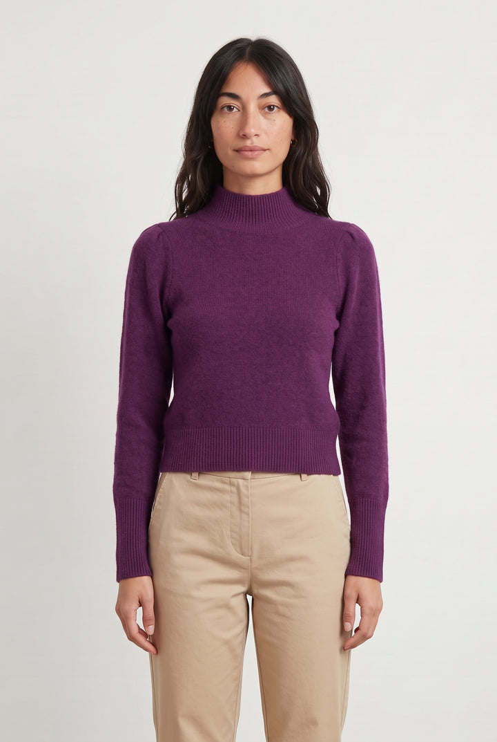 Pull Violet - Taille S/36 de la marque Petite Mendigote | PARAD119494 - Vendu par Paradigme - Image 1