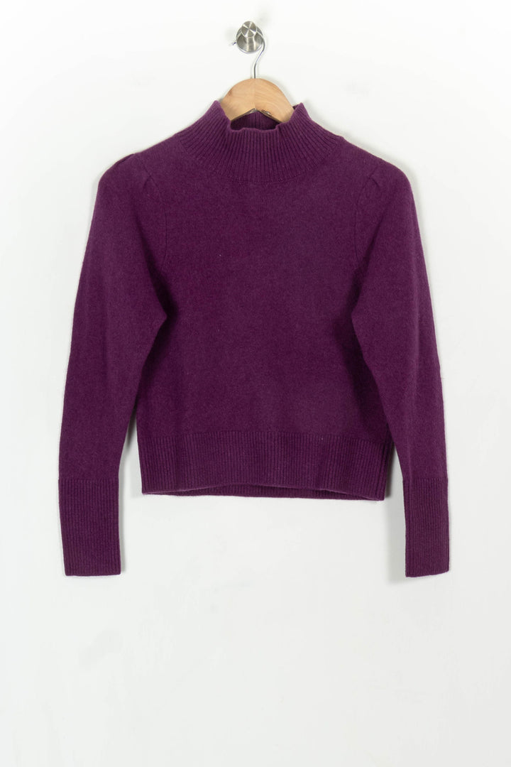 Pull Violet - Taille S/36 de la marque Petite Mendigote | PARAD119494 - Vendu par Paradigme - Image 2