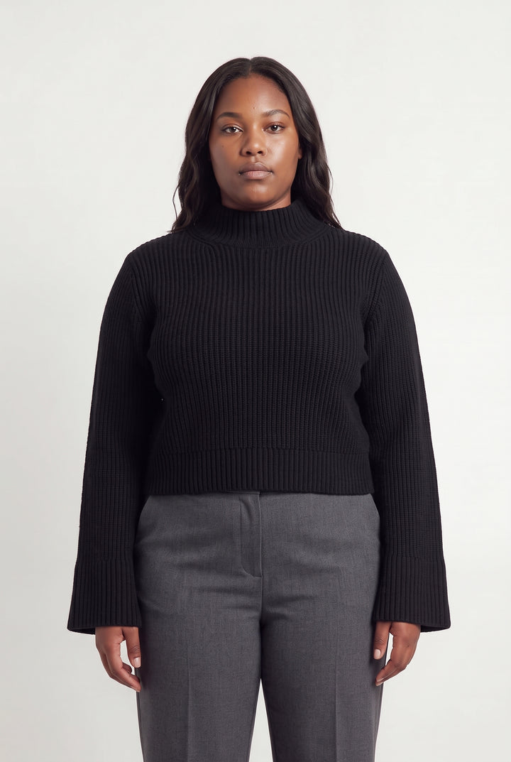 Pull Noir - Taille XL/42 de la marque Petite Mendigote | PARAD119499 - Vendu par Paradigme - Image 1