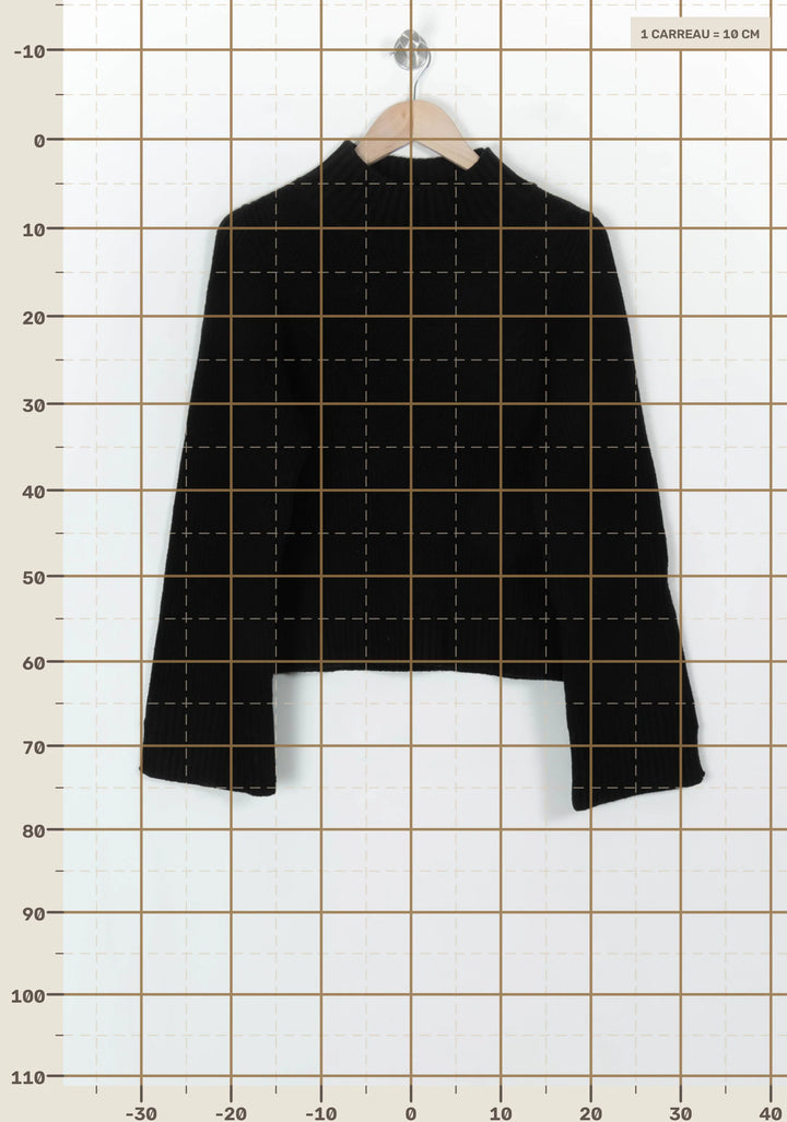 Pull Noir - Taille XL/42 de la marque Petite Mendigote | PARAD119499 - Vendu par Paradigme - Image 4