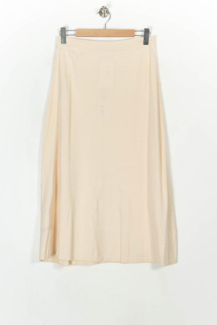 Jupe Midi Beige - Taille XL/42 de la marque Petite Mendigote | PARAD119501 - Vendu par Paradigme - Image 2
