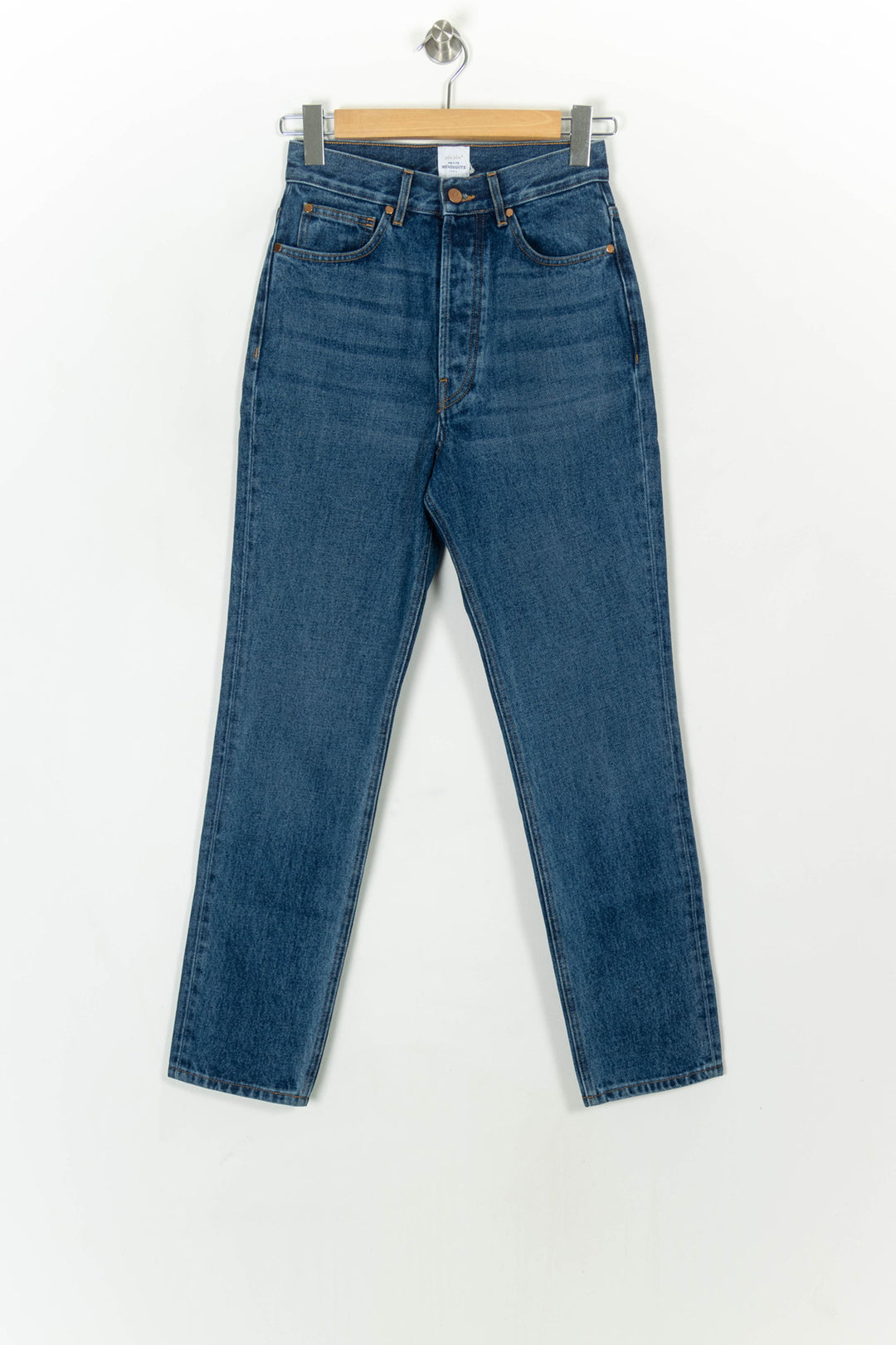 Jean Bleu - Taille S/36 de la marque Petite Mendigote | PARAD119502 - Vendu par Paradigme - Image 2