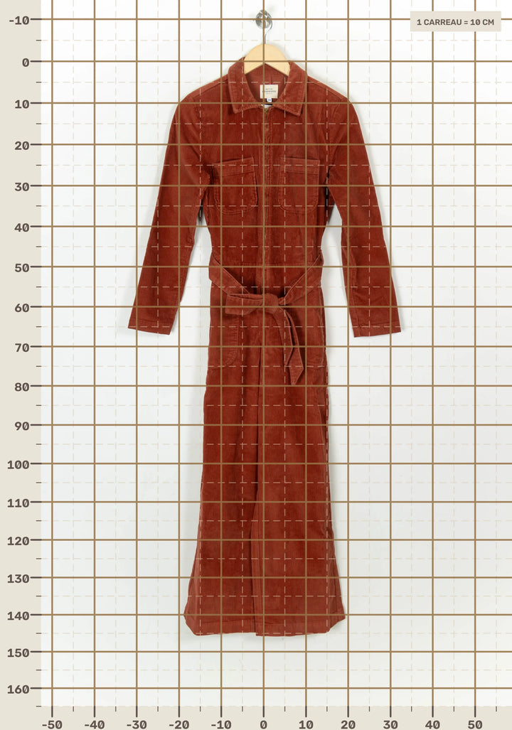 Combinaison Rouge - Taille XS/34 de la marque Petite Mendigote | PARAD119503 - Vendu par Paradigme - Image 4