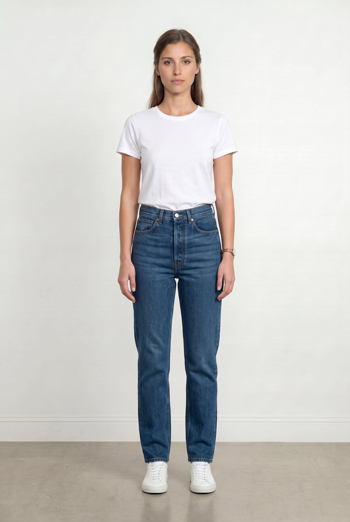 Jean Bleu - Taille S/36 de la marque Petite Mendigote | PARAD119504 - Vendu par Paradigme - Image 1