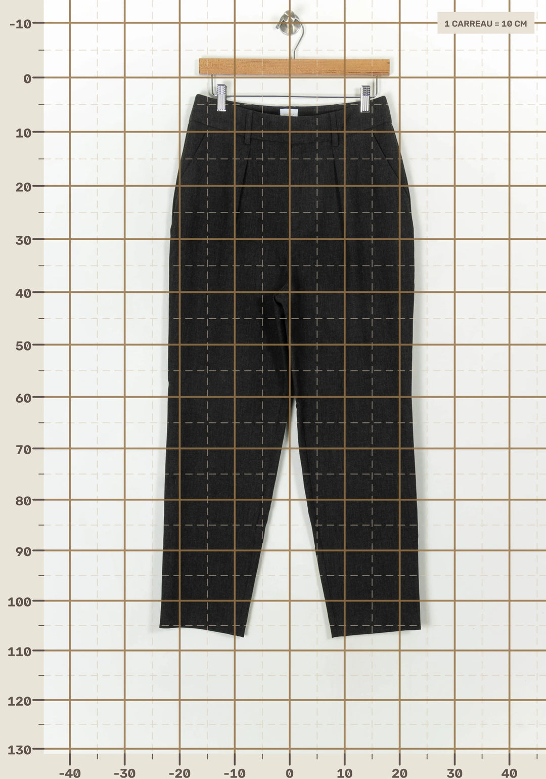 Pantalon Gris - Taille L/40 de la marque Petite Mendigote | PARAD119506 - Vendu par Paradigme - Image 4