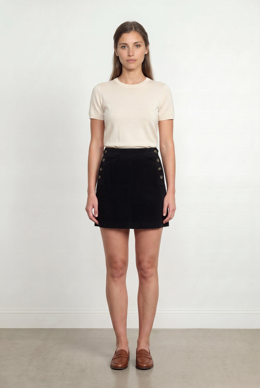 Jupe Noire - Taille M/38 de la marque Petite Mendigote | PARAD119507 - Vendu par Paradigme - Image 1