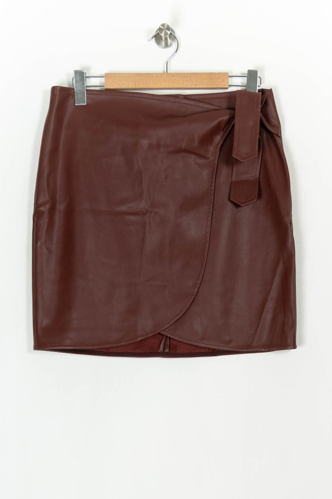 Jupe Portefeuille Bordeaux - Taille XXL/44 de la marque Petite Mendigote | PARAD119508 - Vendu par Paradigme - Image 2