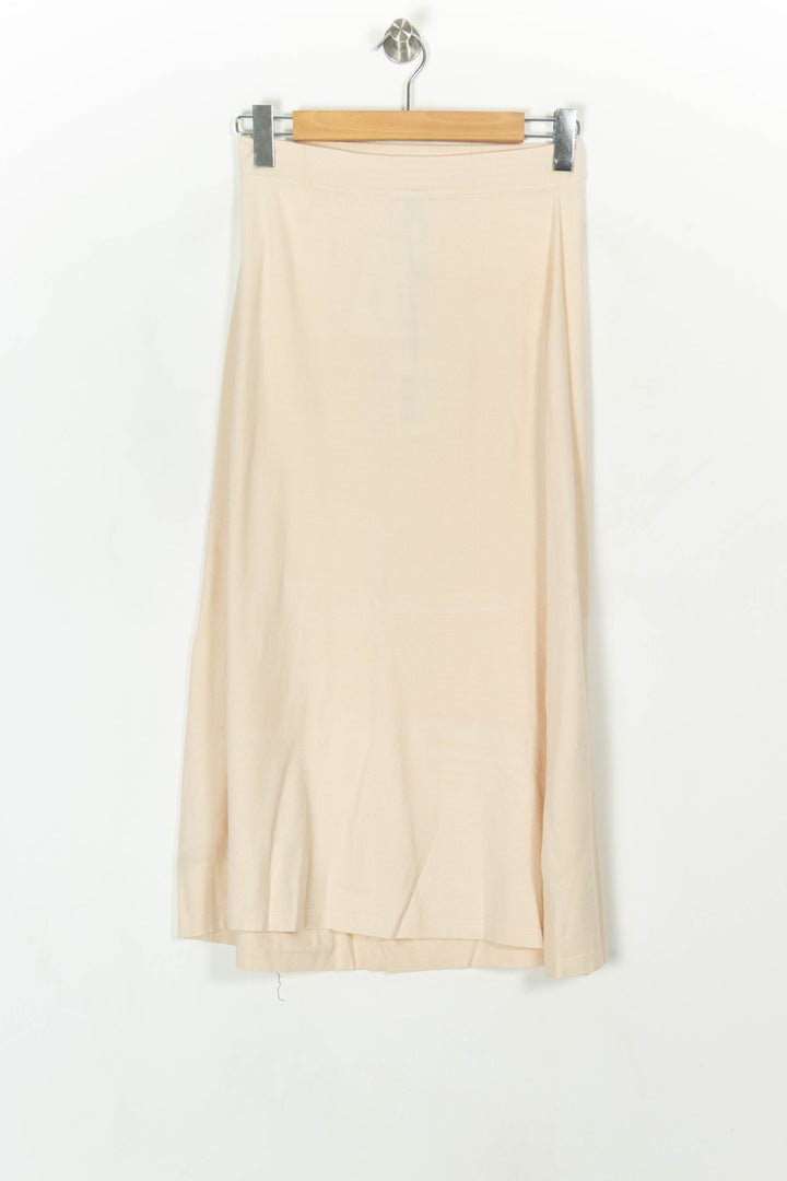 Jupe Midi Beige - Taille S/36 de la marque Petite Mendigote | PARAD119510 - Vendu par Paradigme - Image 5