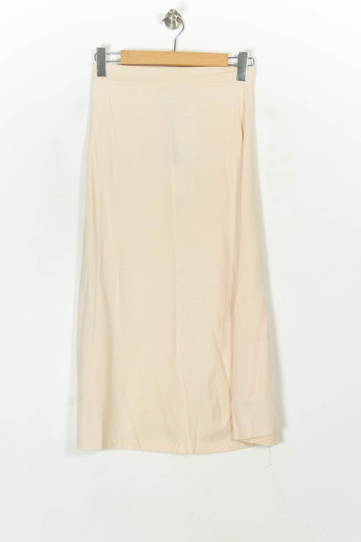 Jupe Midi Beige - Taille S/36 de la marque Petite Mendigote | PARAD119510 - Vendu par Paradigme - Image 2