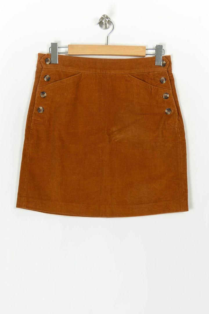 Jupe Marron - Taille L/40 de la marque Petite Mendigote | PARAD119518 - Vendu par Paradigme - Image 2