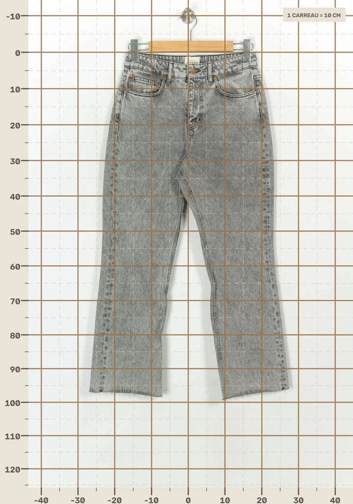 Jean Gris - Taille M/38 de la marque Petite Mendigote | PARAD119519 - Vendu par Paradigme - Image 4