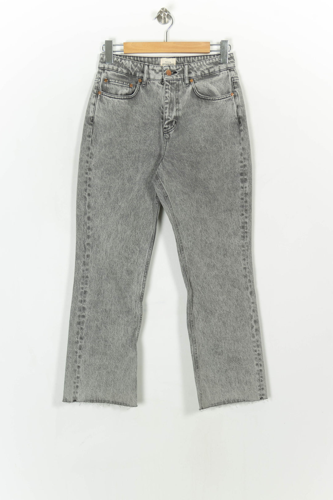 Jean Gris - Taille M/38 de la marque Petite Mendigote | PARAD119519 - Vendu par Paradigme - Image 2