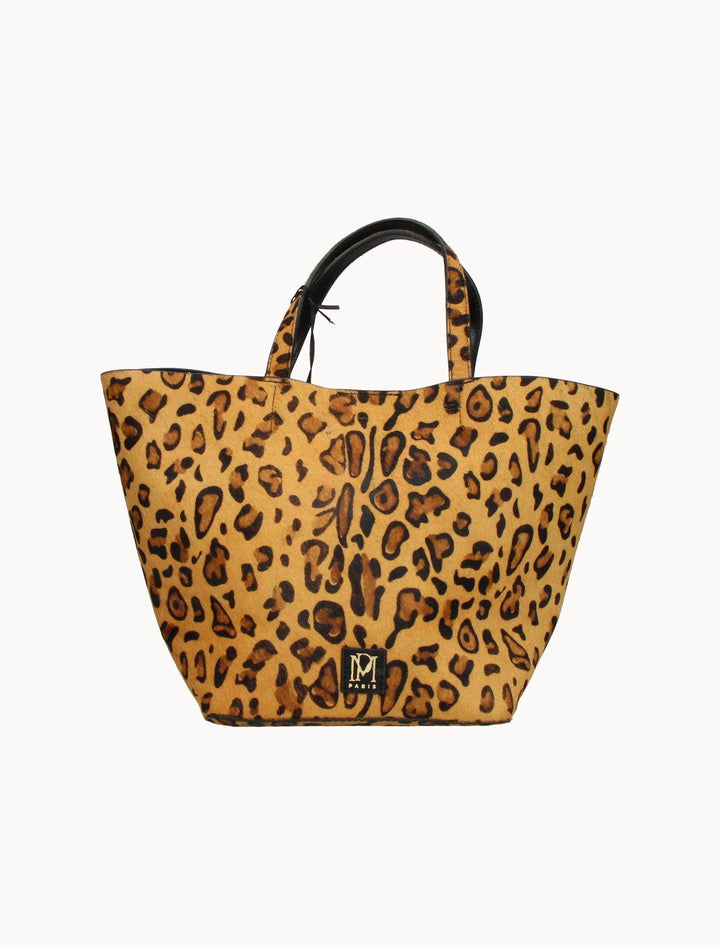 Sac Cabas Léopard - Taille T.U. de la marque Petite Mendigote | PARAD119523 - Vendu par Paradigme - Image 1
