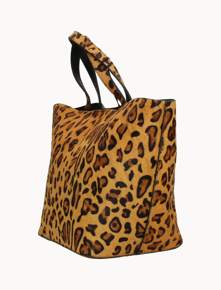 Sac Cabas Léopard - Taille T.U. de la marque Petite Mendigote | PARAD119523 - Vendu par Paradigme - Image 2