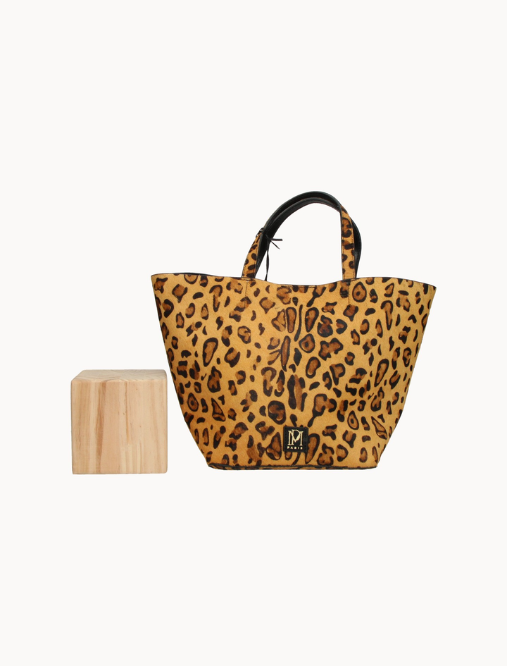 Sac Cabas Léopard - Taille T.U. de la marque Petite Mendigote | PARAD119523 - Vendu par Paradigme - Image 3