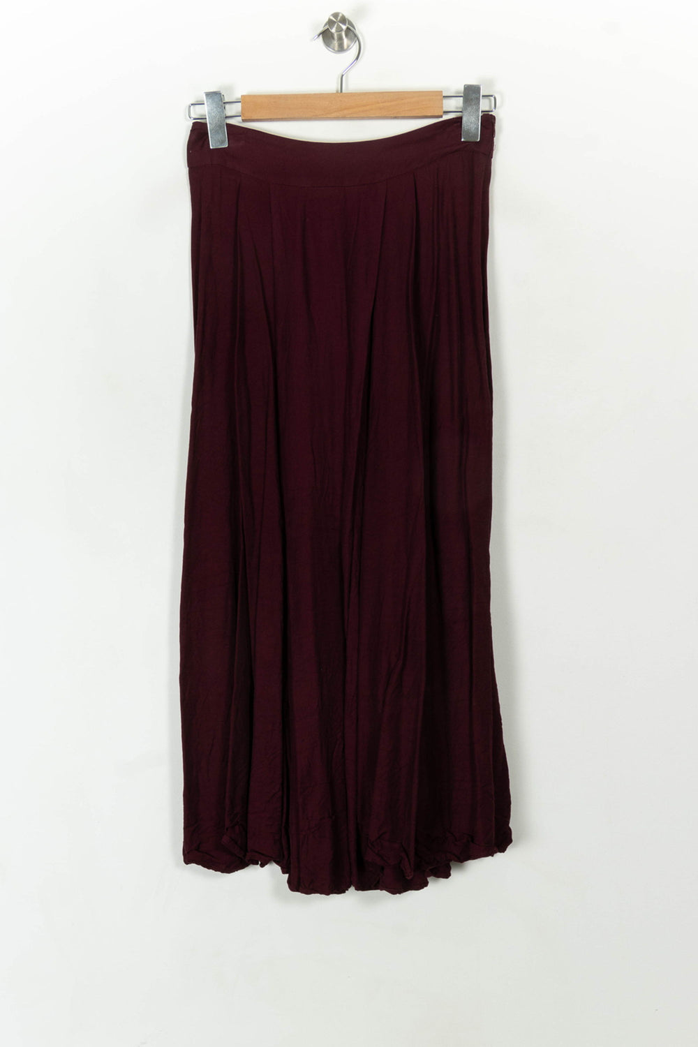 Jupe Plissée Bordeaux - Taille XS/34 de la marque Modetrotter | PARAD119532 - Vendu par Paradigme - Image 2