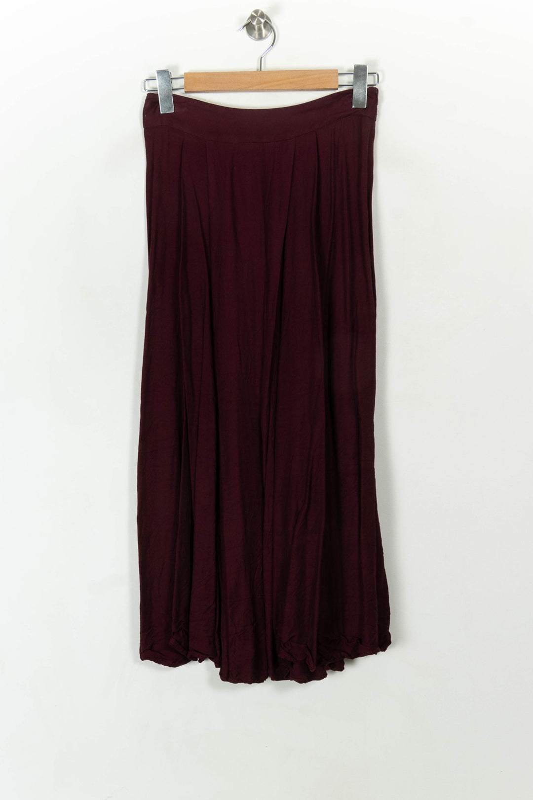Jupe Plissée Bordeaux - Taille XS/34 de la marque Modetrotter | PARAD119532 - Vendu par Paradigme - Image 2