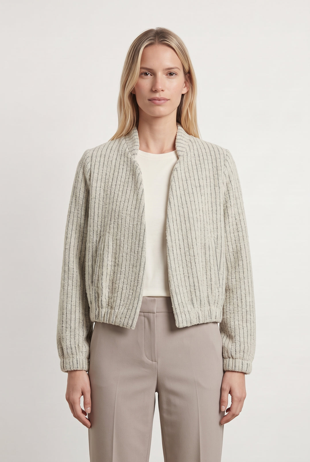 Veste Grise - Taille XS/34 de la marque Maison Guillemette | PARAD119533 - Vendu par Paradigme - Image 1