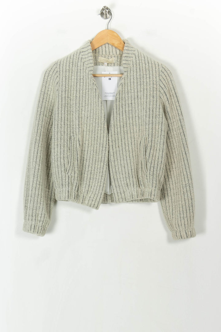 Veste Grise - Taille XS/34 de la marque Maison Guillemette | PARAD119533 - Vendu par Paradigme - Image 2