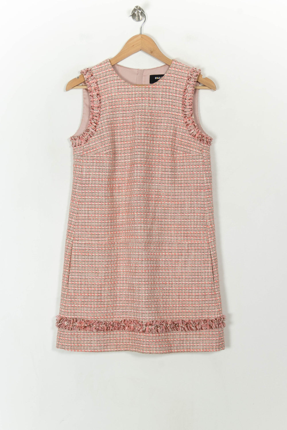 Robe Sans Manches Rose - Taille S/36 de la marque Paule Ka | PARAD119534 - Vendu par Paradigme - Image 2