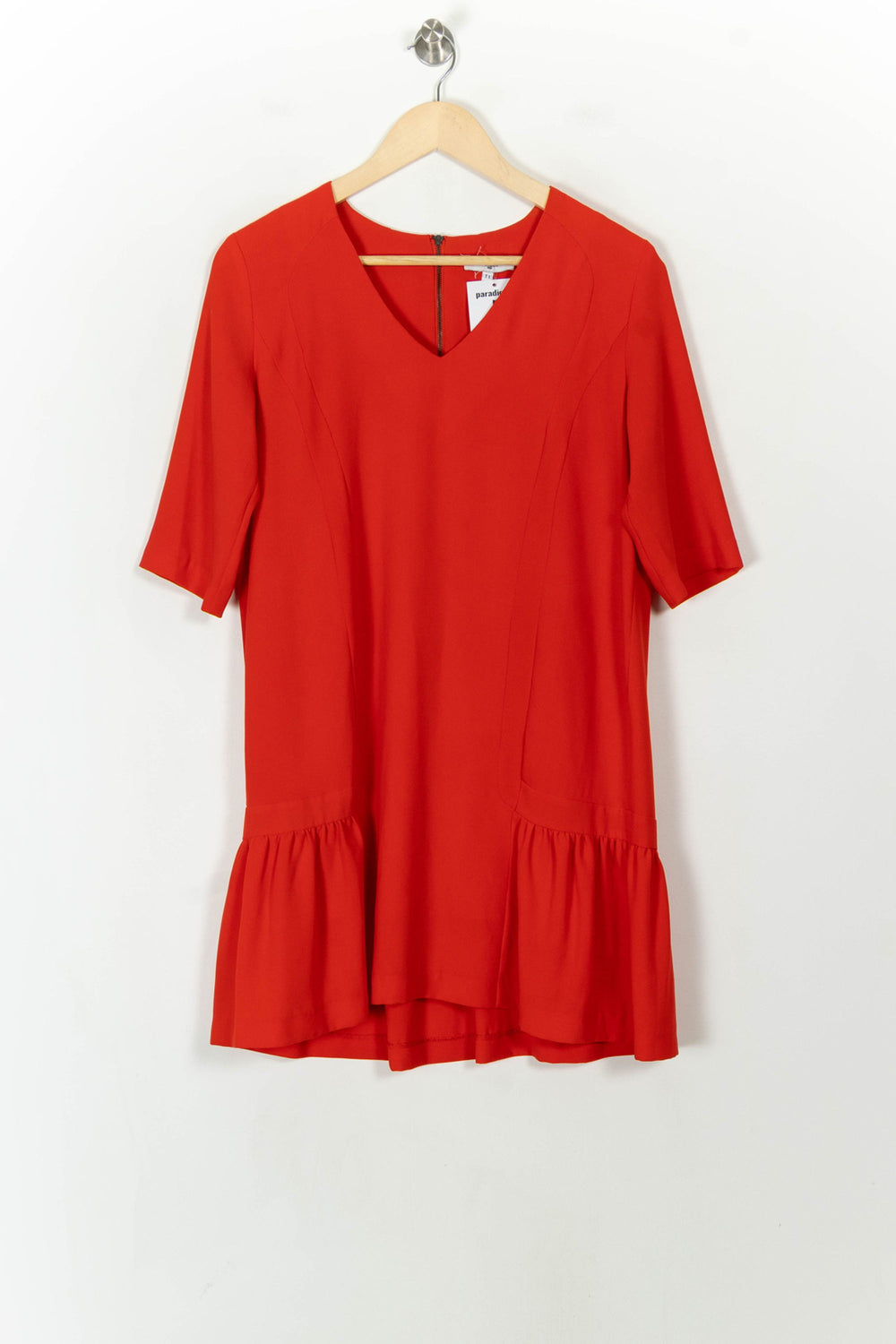 Robe Courte Rouge - Taille S/36 de la marque Suncoo | PARAD119535 - Vendu par Paradigme - Image 2