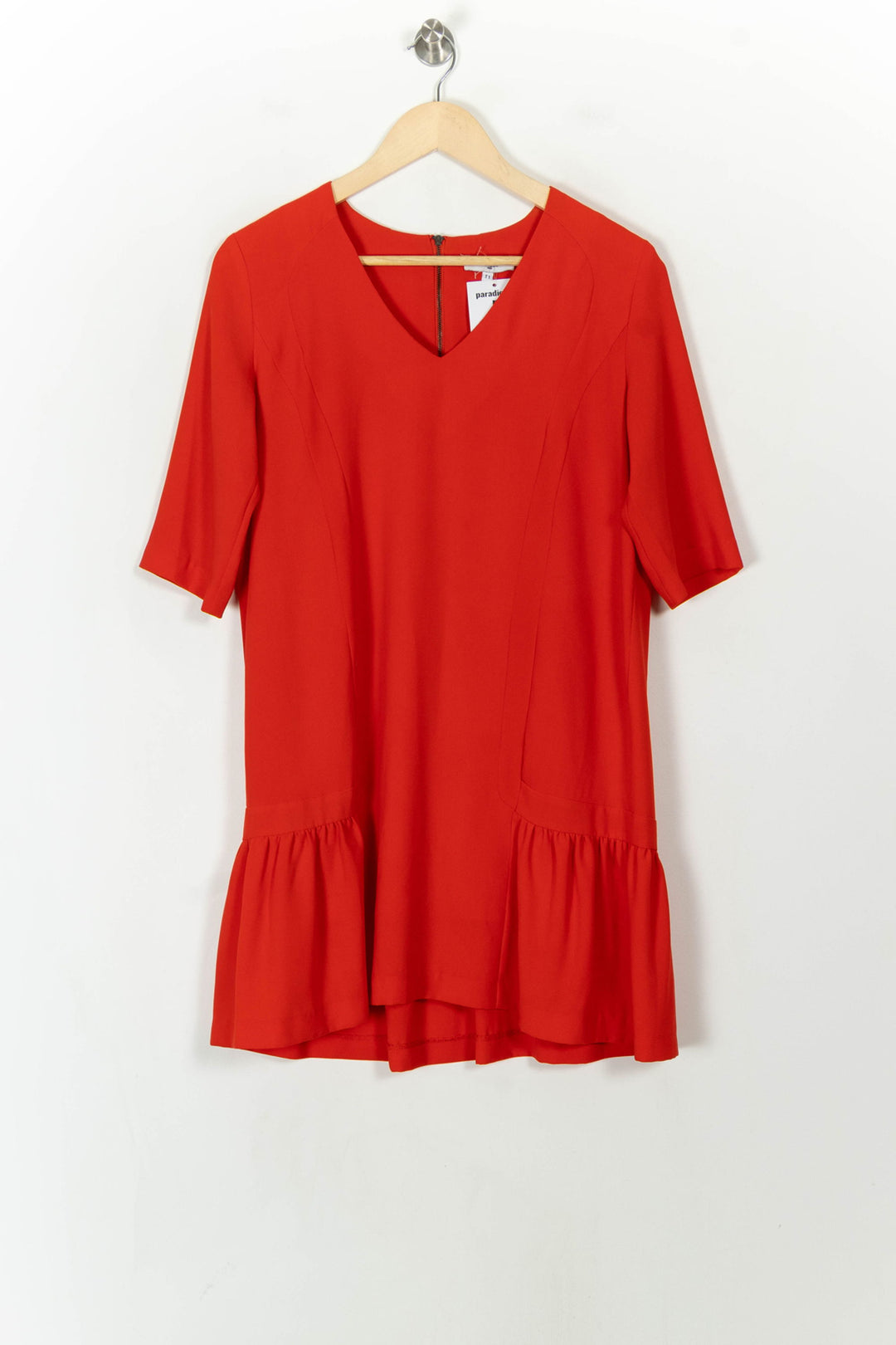 Robe Courte Rouge - Taille S/36 de la marque Suncoo | PARAD119535 - Vendu par Paradigme - Image 2
