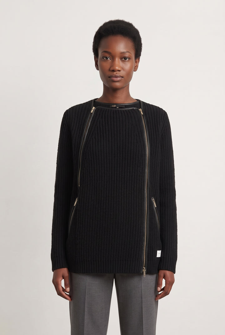 Cardigan Noir - Taille T.U. de la marque Maje | PARAD119537 - Vendu par Paradigme - Image 1
