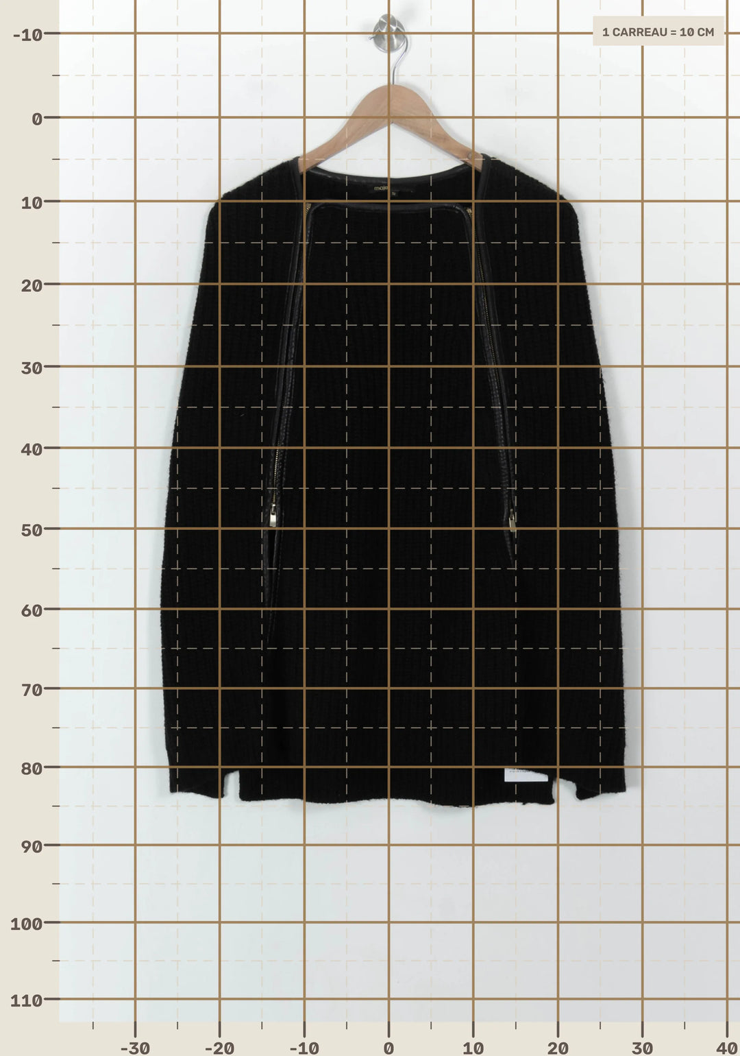 Cardigan Noir - Taille T.U. de la marque Maje | PARAD119537 - Vendu par Paradigme - Image 4