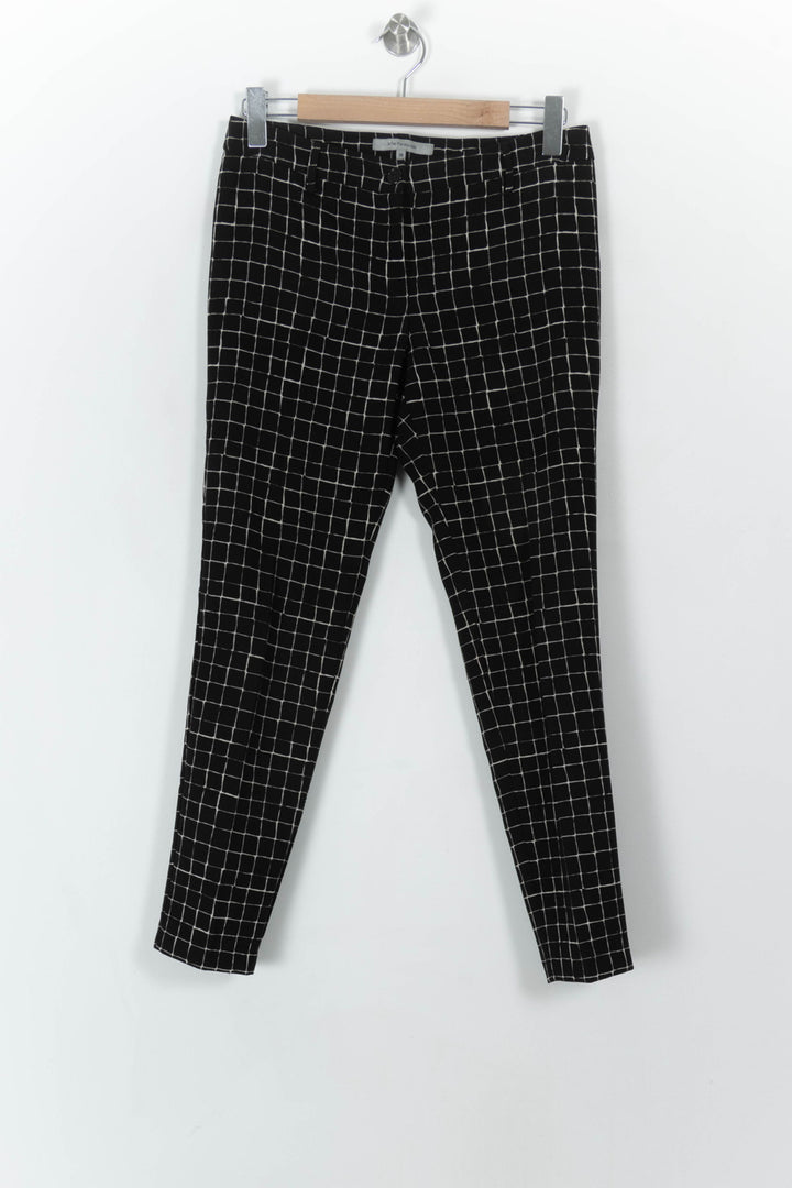 Pantalon Noir et Blanc - Taille M/38 de la marque La Fée Maraboutée | PARAD119538 - Vendu par Paradigme - Image 2