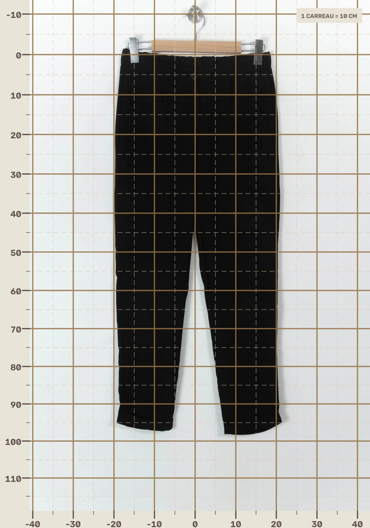Pantalon Noir - Taille M/38 de la marque La Fée Maraboutée | PARAD119539 - Vendu par Paradigme - Image 4